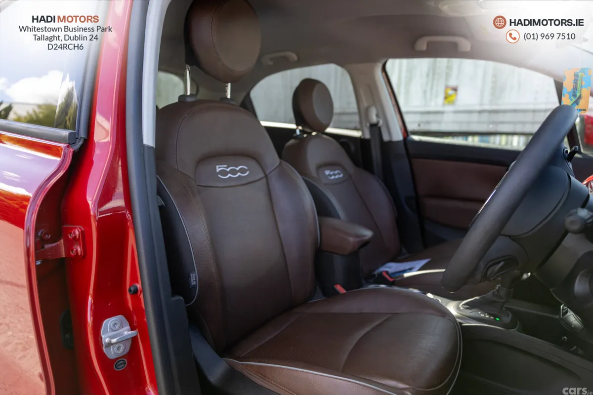Fiat 500X Hatchback, Petrol, 2016, Red