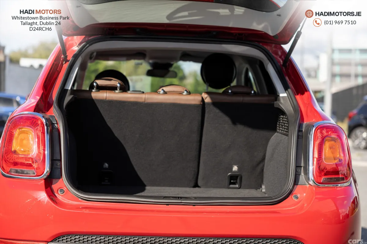 Fiat 500X Hatchback, Petrol, 2016, Red