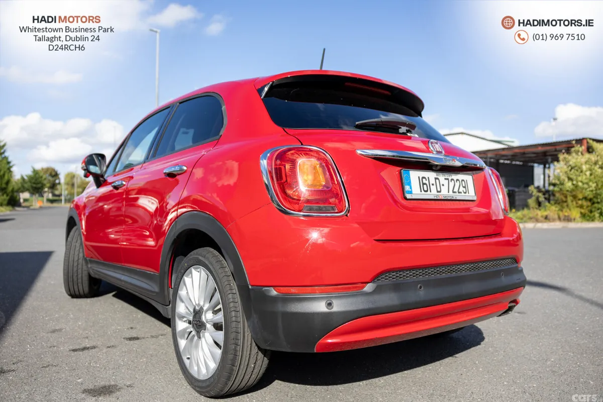 Fiat 500X Hatchback, Petrol, 2016, Red