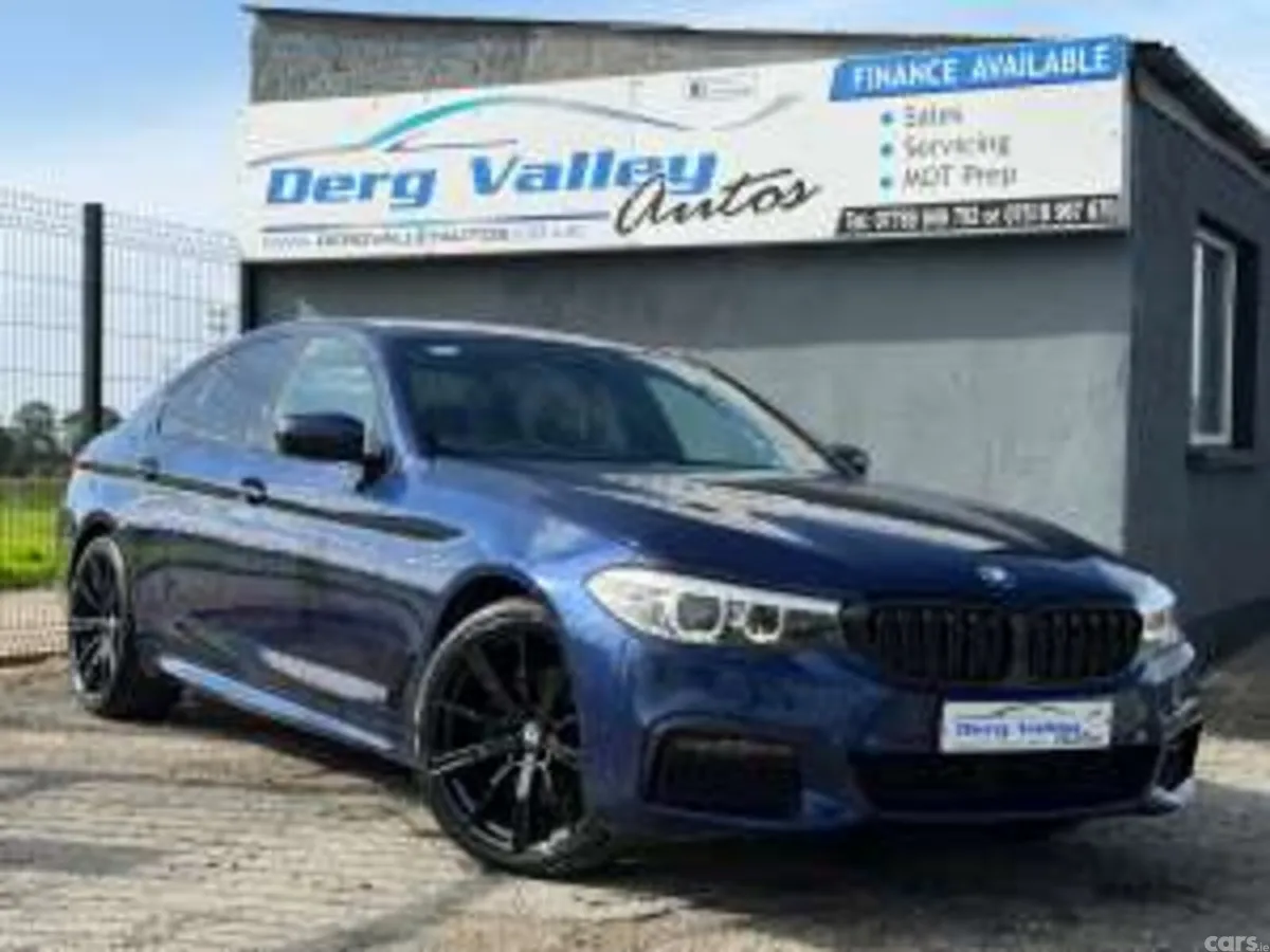 BMW 5-Series Saloon, Diesel, 2019, Blue