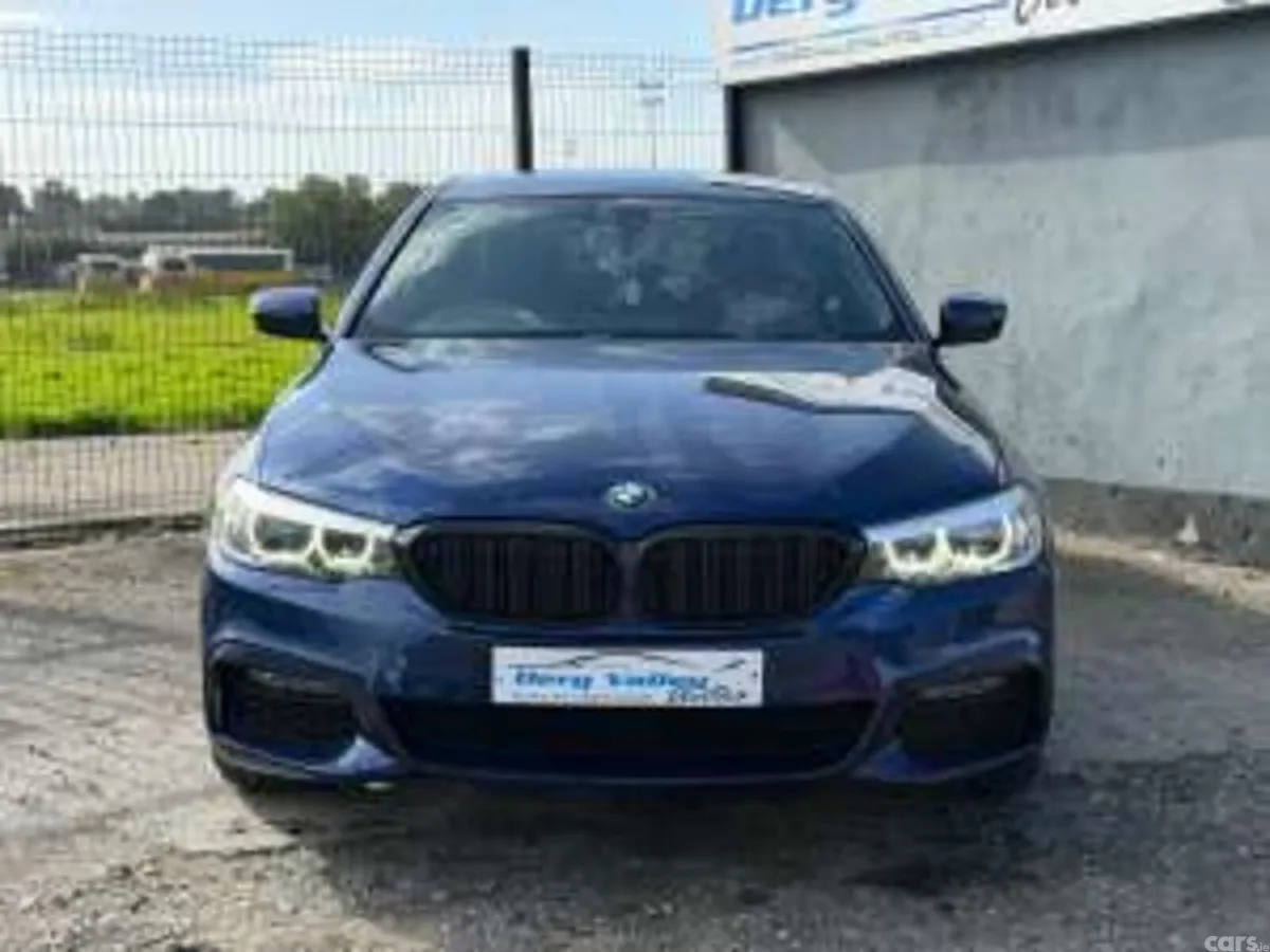 BMW 5-Series Saloon, Diesel, 2019, Blue