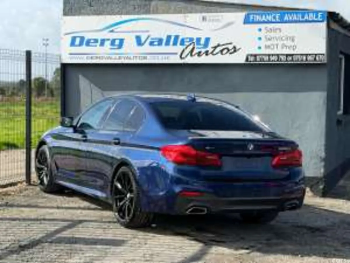 BMW 5-Series Saloon, Diesel, 2019, Blue