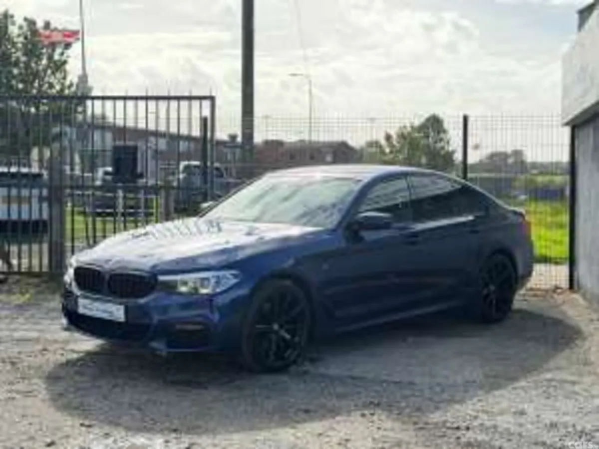 BMW 5-Series Saloon, Diesel, 2019, Blue