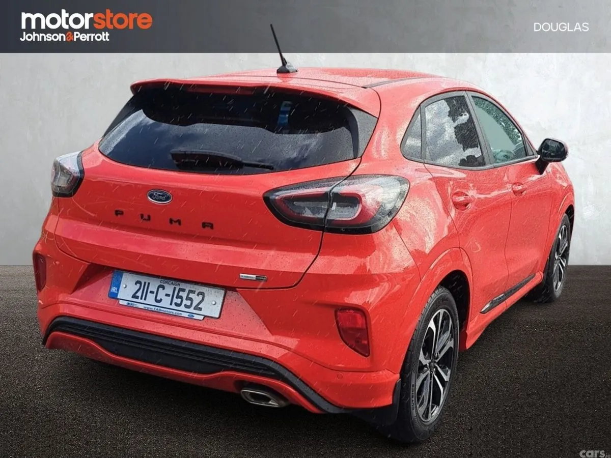 Ford Puma MPV, Petrol Hybrid, 2021, Red