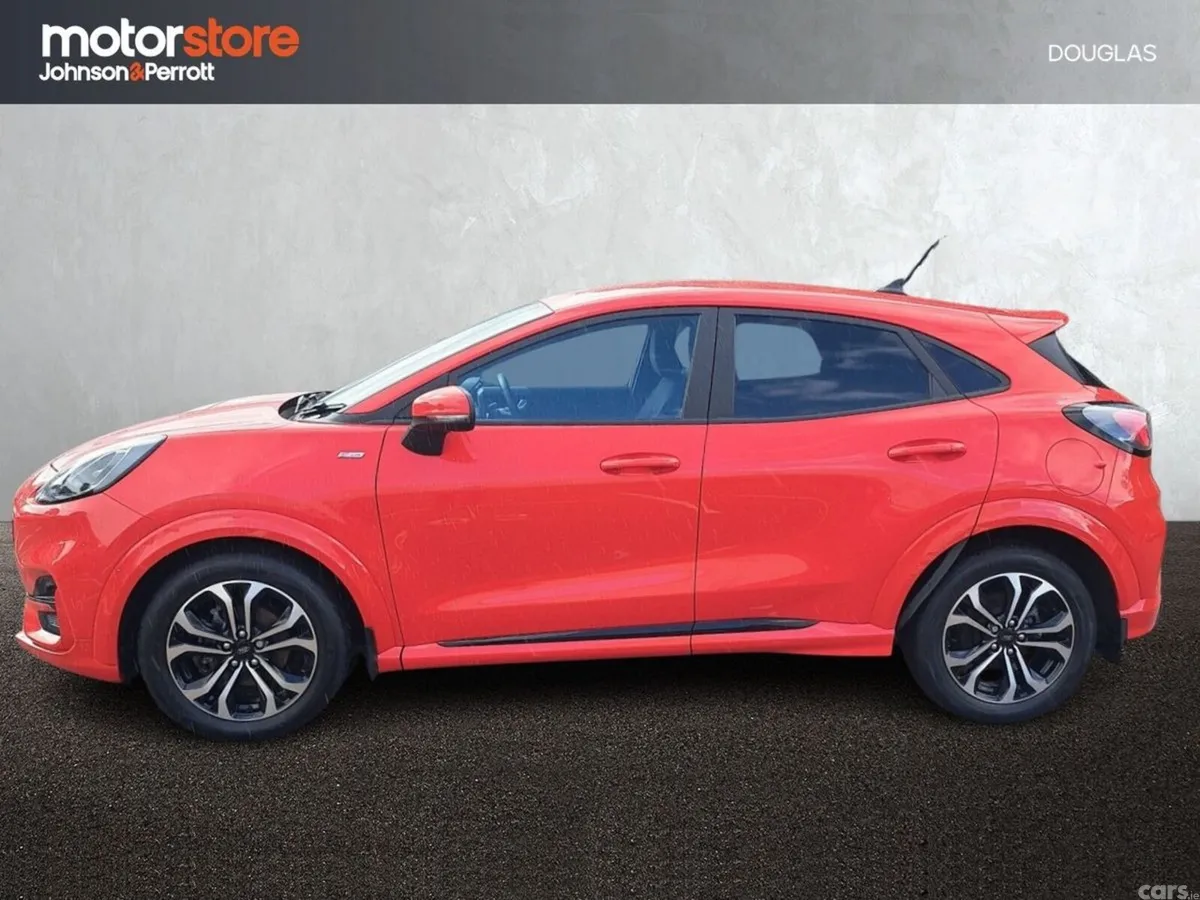Ford Puma MPV, Petrol Hybrid, 2021, Red
