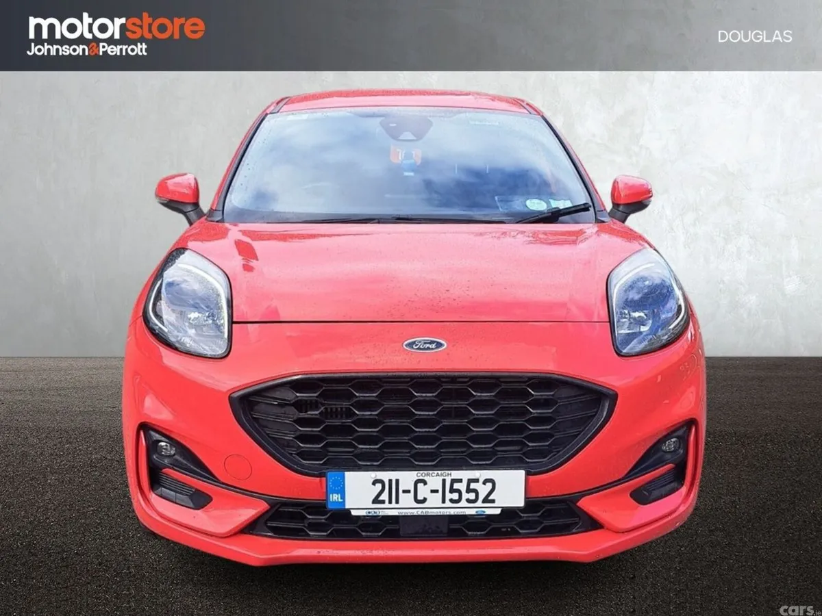 Ford Puma MPV, Petrol Hybrid, 2021, Red