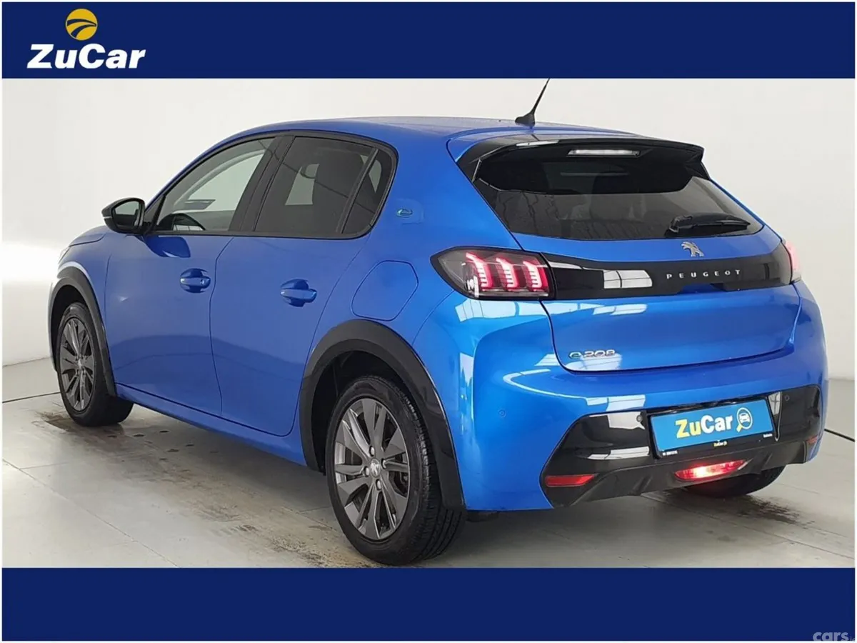 Peugeot 208 Hatchback, Electric, 2022, Blue