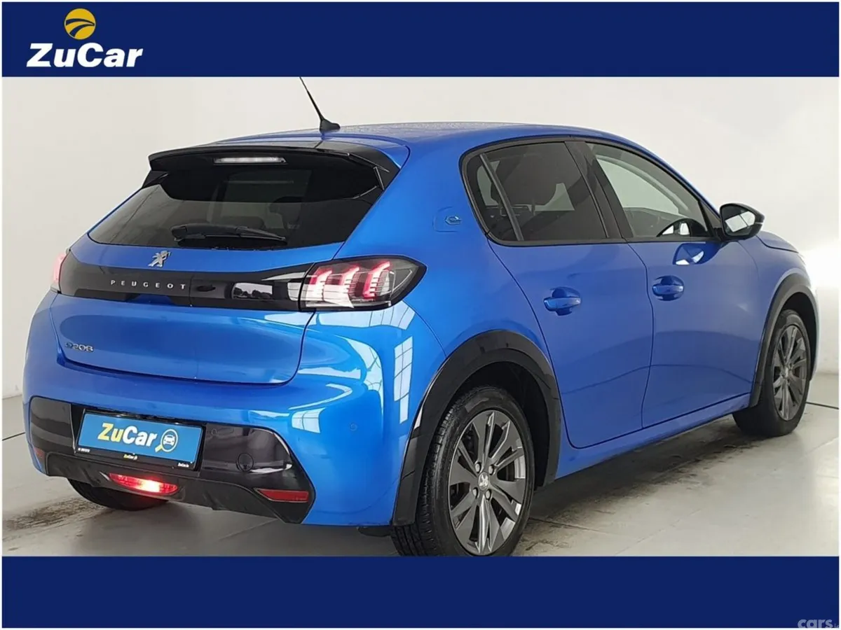Peugeot 208 Hatchback, Electric, 2022, Blue