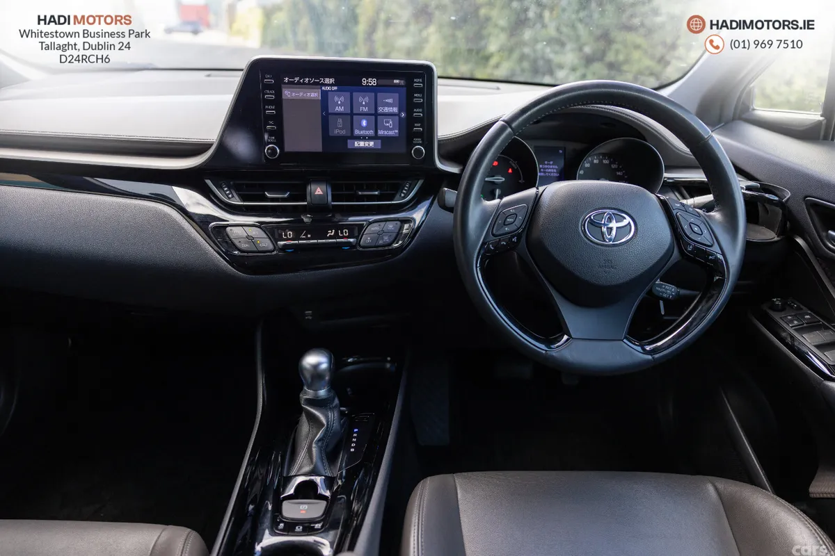 Toyota C-HR SUV, Petrol Hybrid, 2019, Black