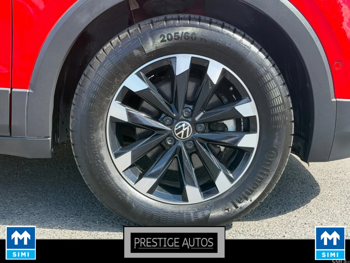 Volkswagen T-Cross SUV, Petrol, 2020, Red