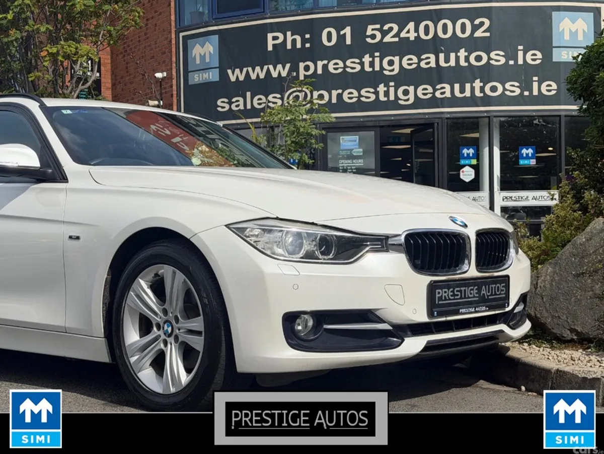 BMW 3-Series Estate, Diesel, 2013, White