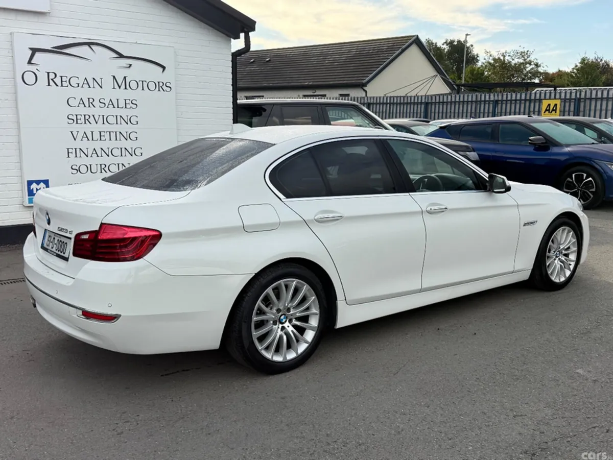 BMW 5-Series Saloon, Diesel, 2015, White