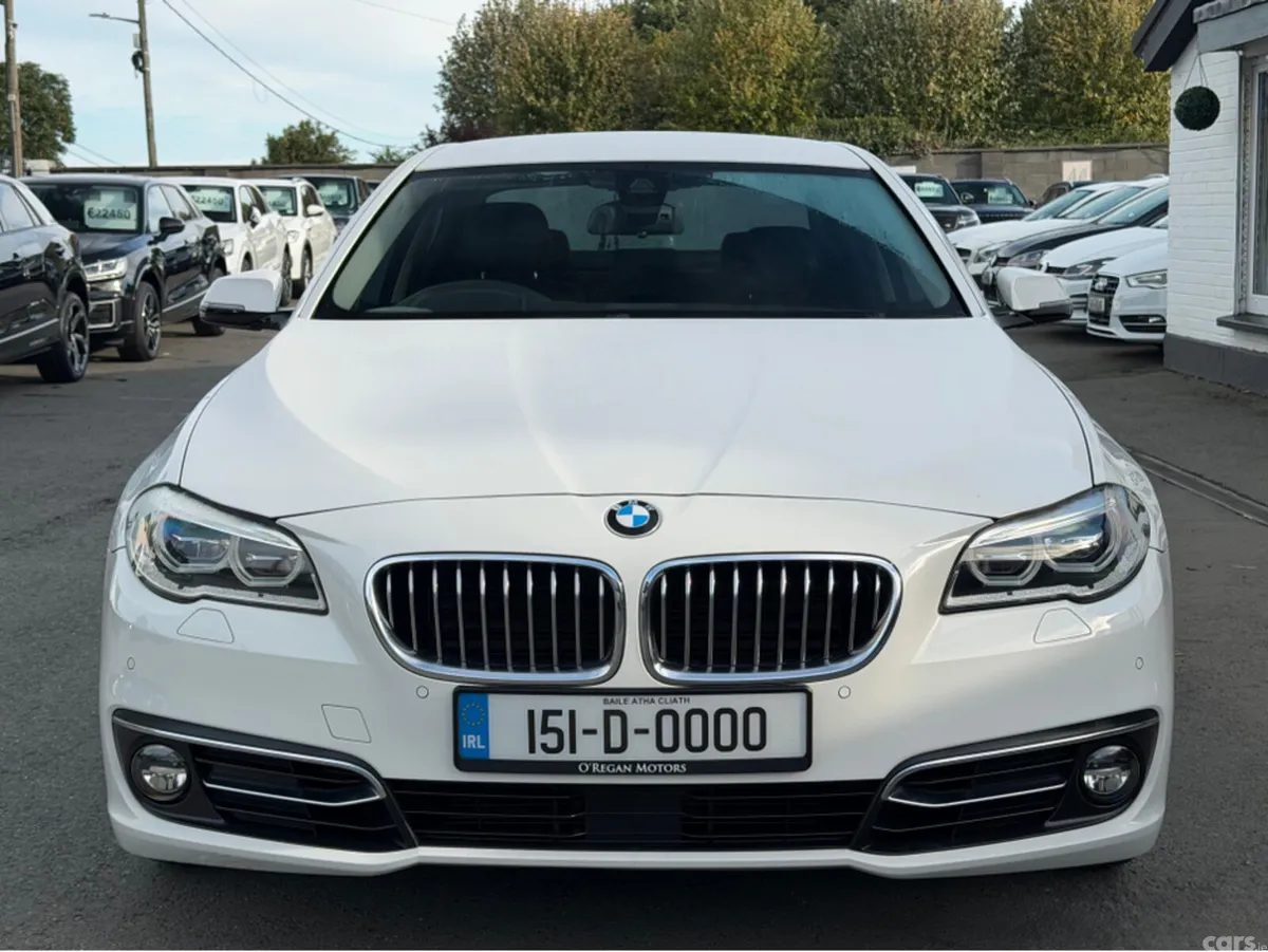 BMW 5-Series Saloon, Diesel, 2015, White