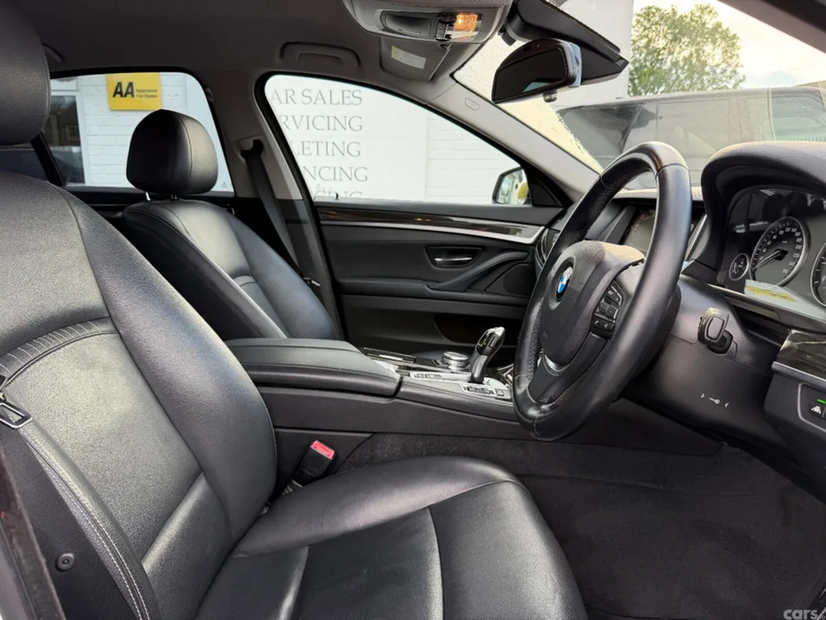 BMW 5-Series Saloon, Diesel, 2015, White
