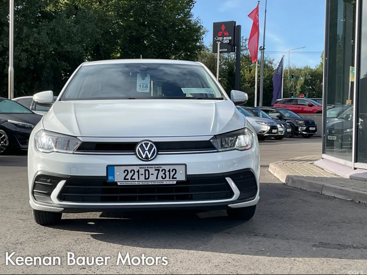 Volkswagen Polo Hatchback, Petrol, 2022, White