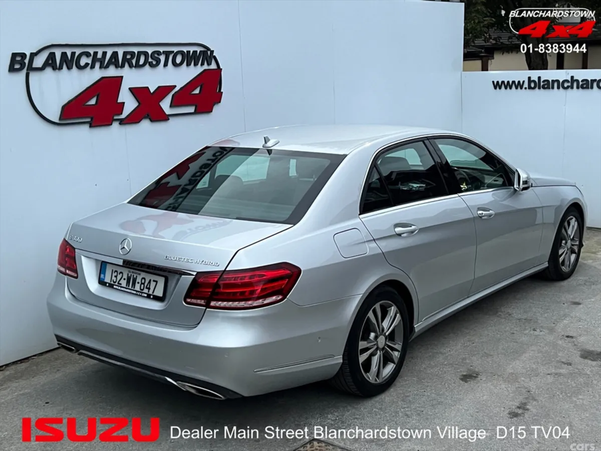 Mercedes-Benz E-Class Saloon, Diesel Hybrid, 2013, Silver