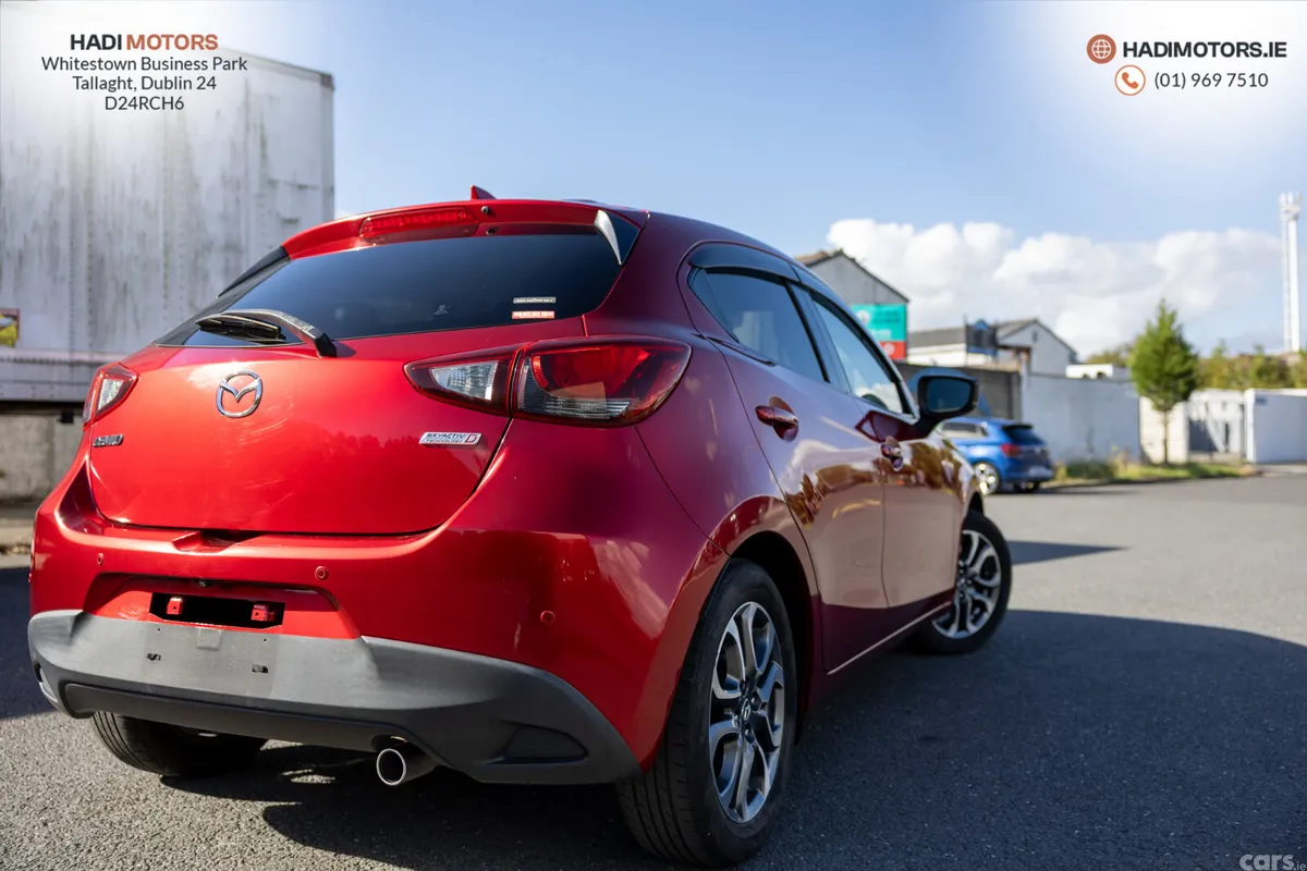 Mazda Demio Hatchback, Diesel, 2018, Red