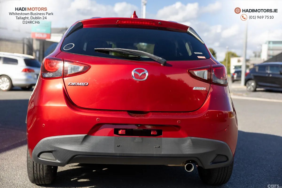Mazda Demio Hatchback, Diesel, 2018, Red