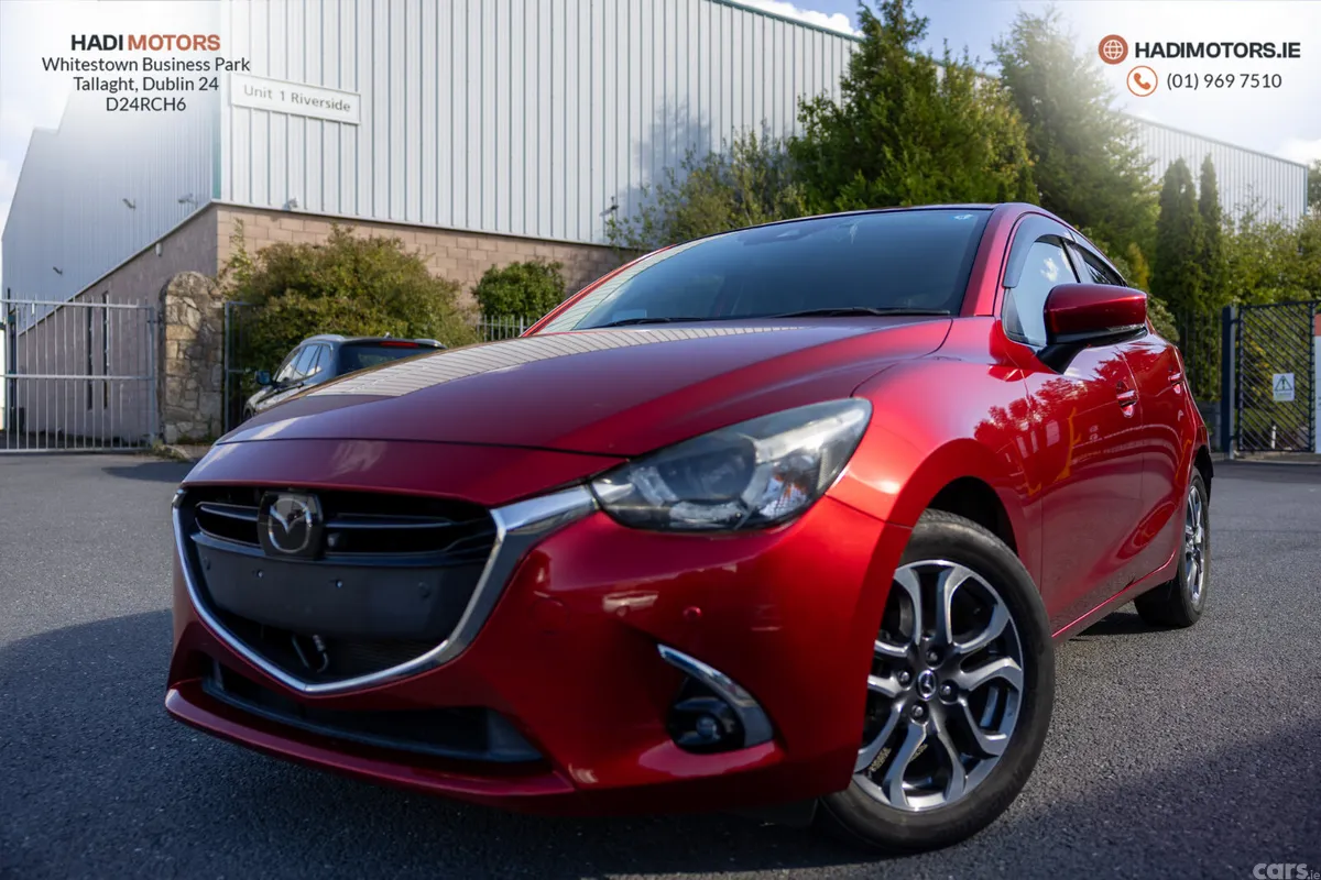 Mazda Demio Hatchback, Diesel, 2018, Red