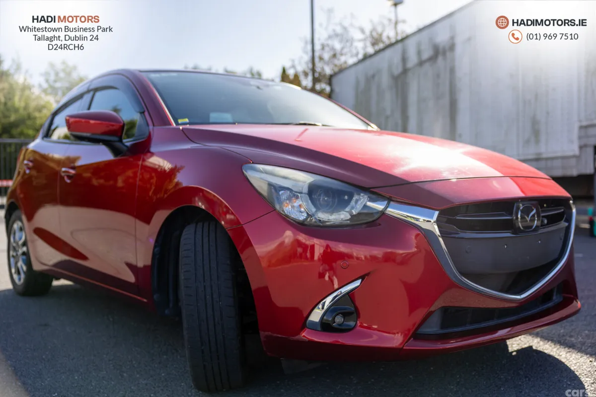 Mazda Demio Hatchback, Diesel, 2018, Red