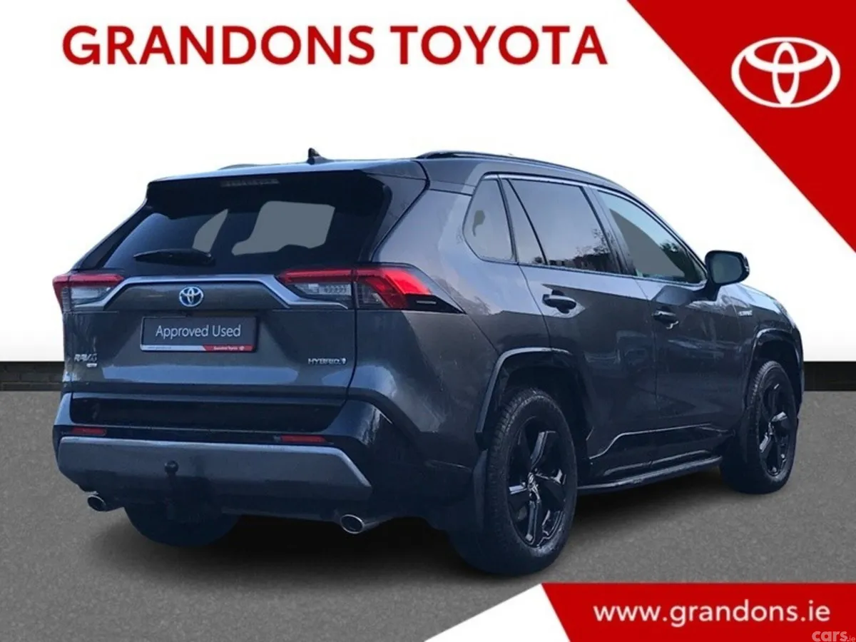 Toyota RAV4 SUV, Petrol Hybrid, 2022, Grey