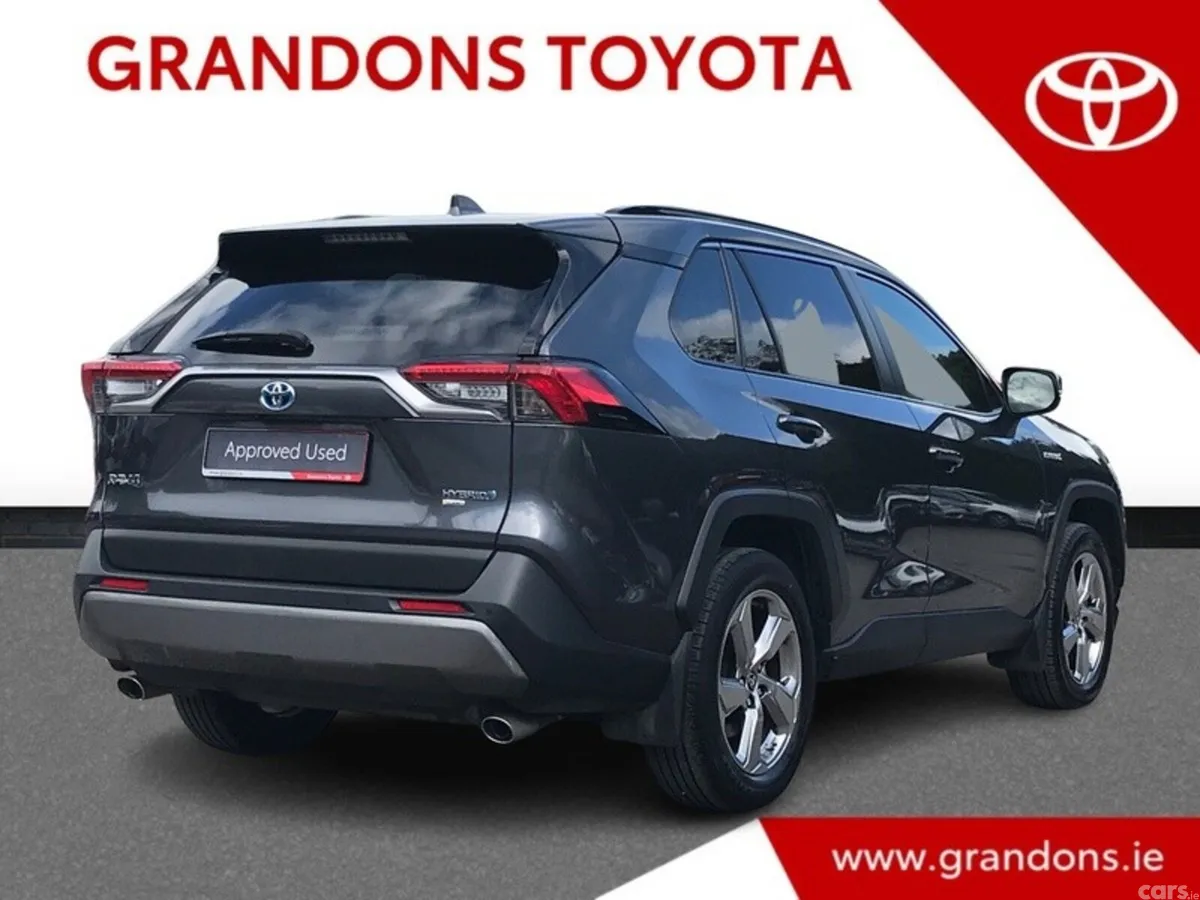 Toyota RAV4 SUV, Petrol Hybrid, 2021, Grey
