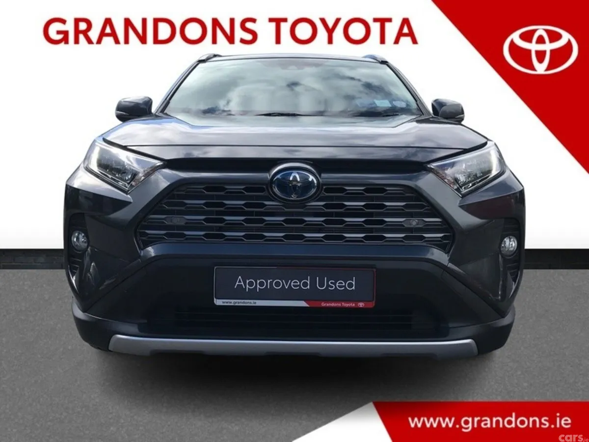 Toyota RAV4 SUV, Petrol Hybrid, 2021, Grey