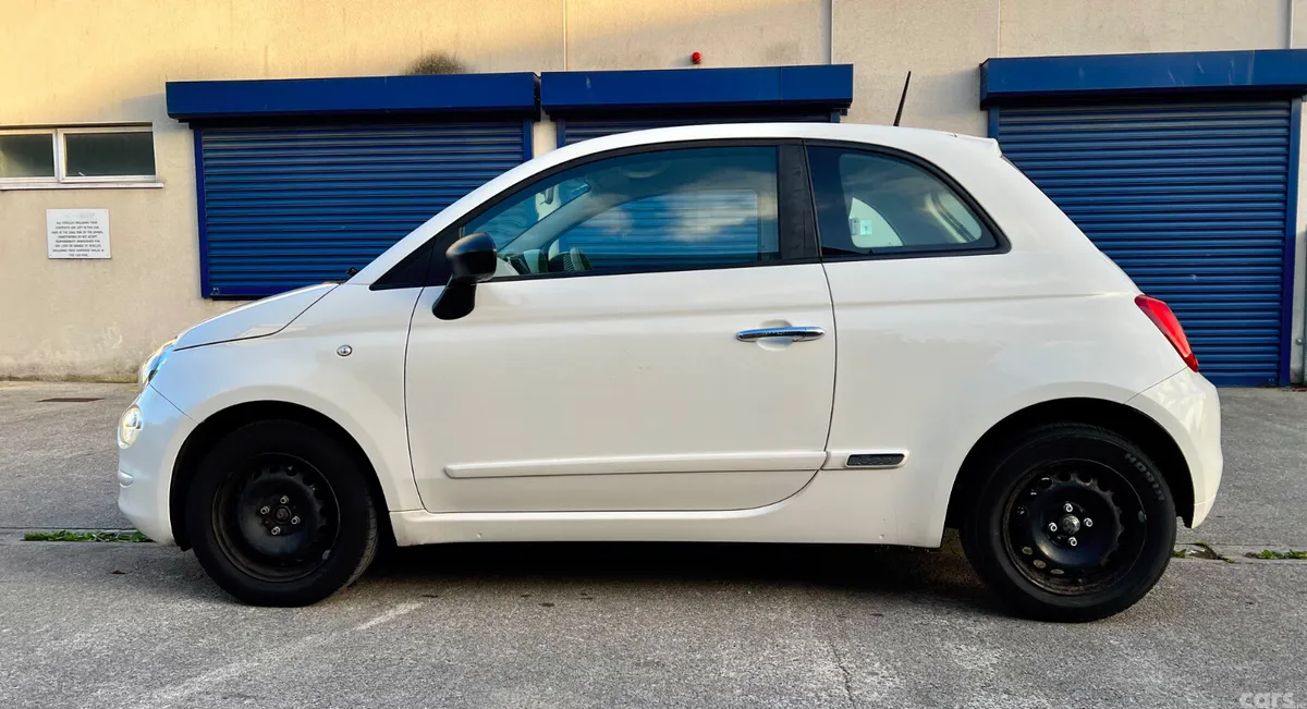 Fiat 500 Hatchback, Petrol, 2016, White