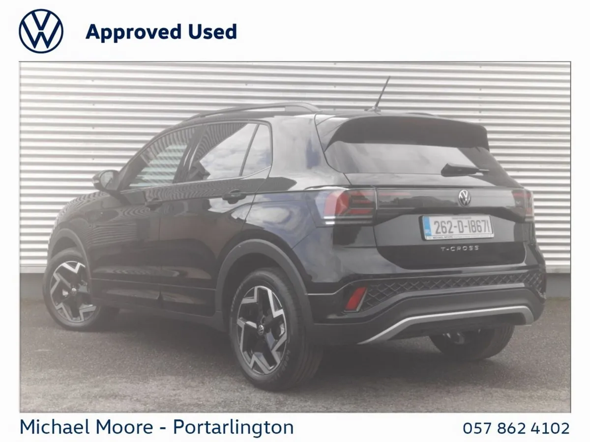 Volkswagen T-Cross Estate, Petrol, 2026, Black