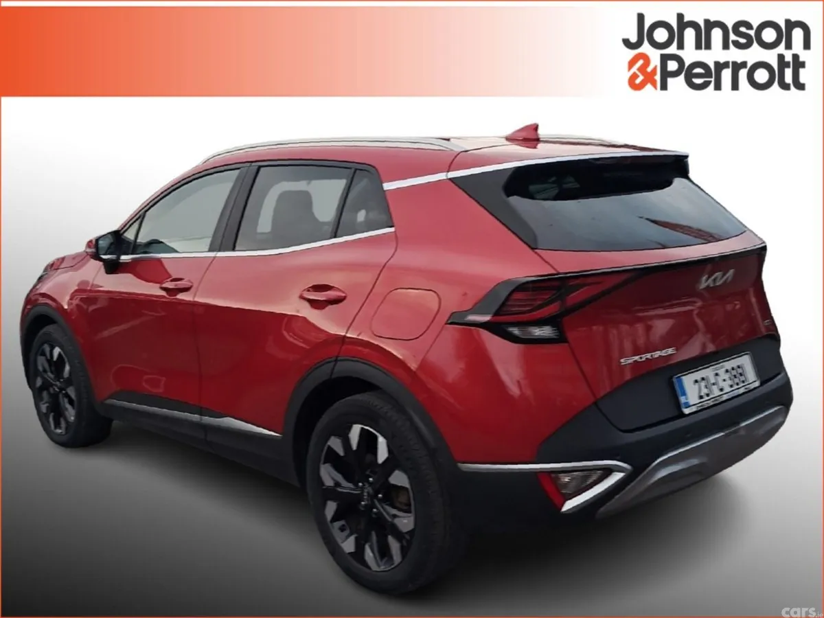 Kia Sportage SUV, Petrol Plug-in Hybrid, 2023, Red