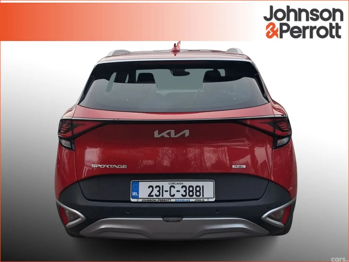 Kia Sportage SUV, Petrol Plug-in Hybrid, 2023, Red