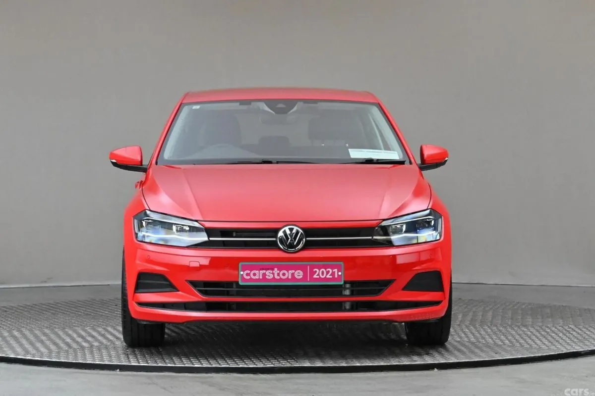 Volkswagen Polo Hatchback, Petrol, 2021, Red