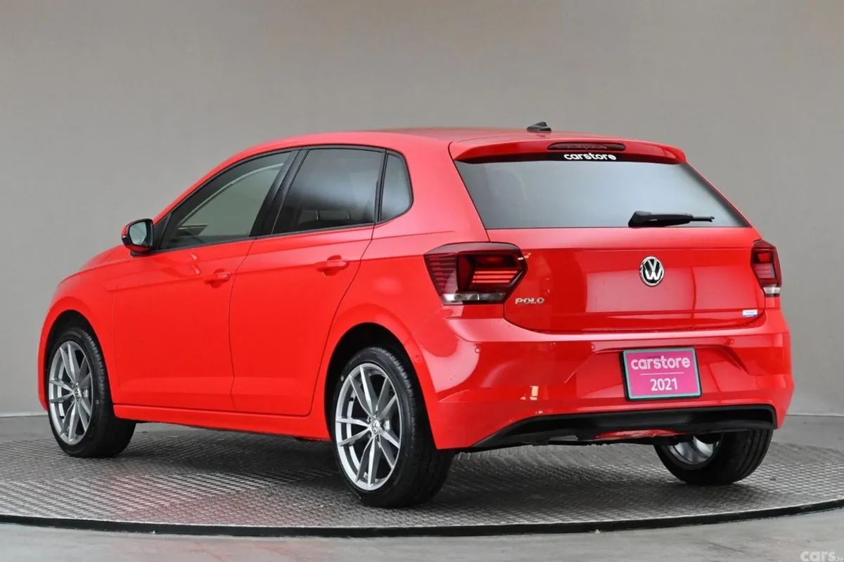 Volkswagen Polo Hatchback, Petrol, 2021, Red