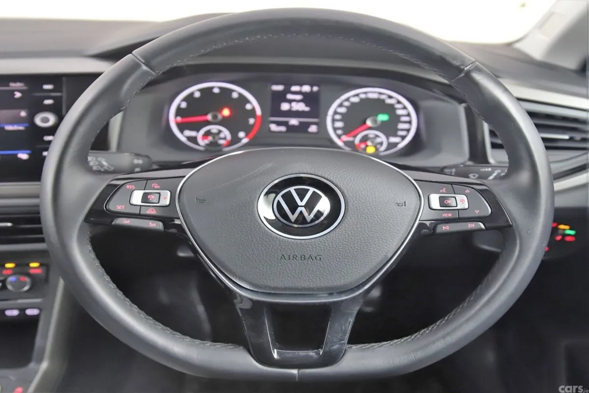 Volkswagen Polo Hatchback, Petrol, 2021, Red