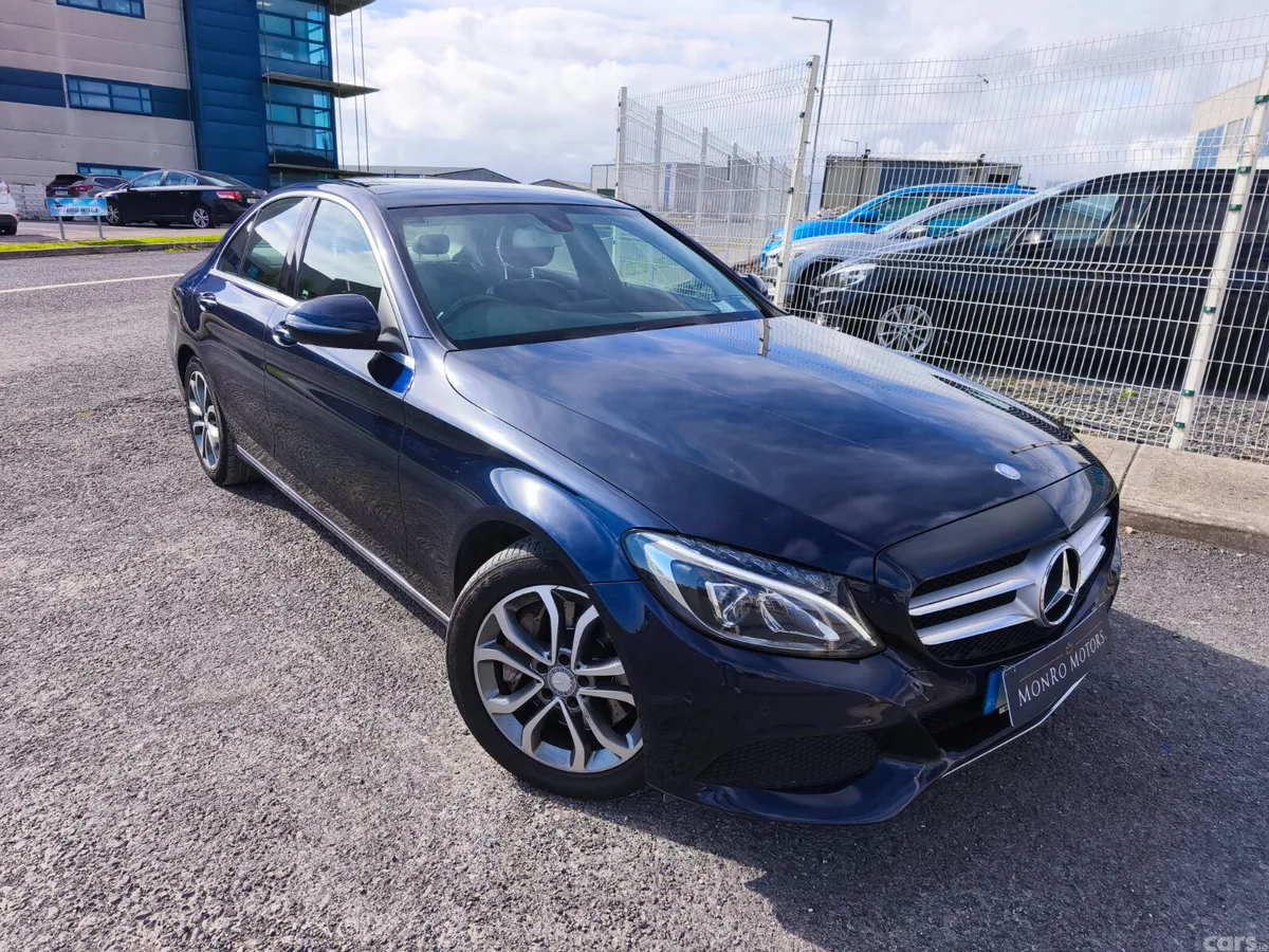 Mercedes-Benz C-Class Saloon, Petrol Plug-in Hybrid, 2016, Blue