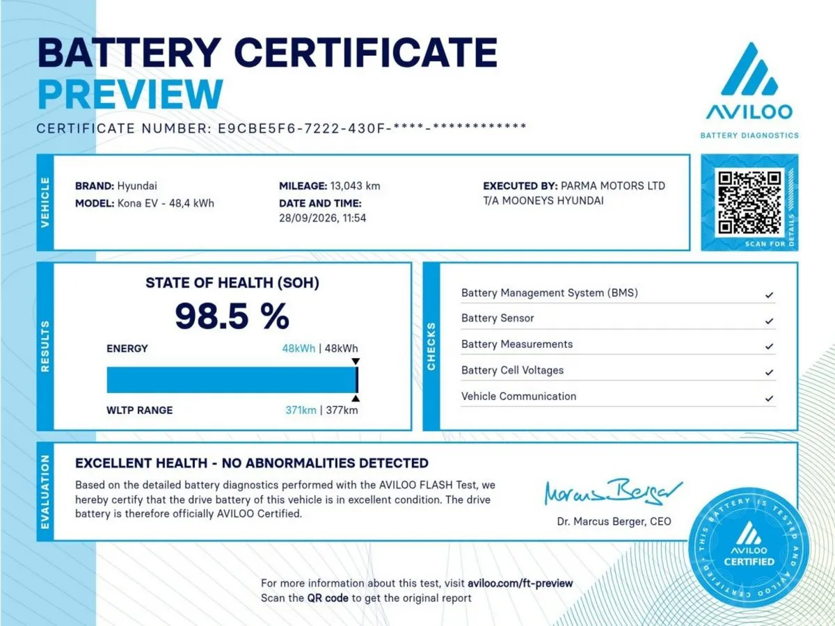 Hyundai KONA MPV, Electric, 2024, Silver