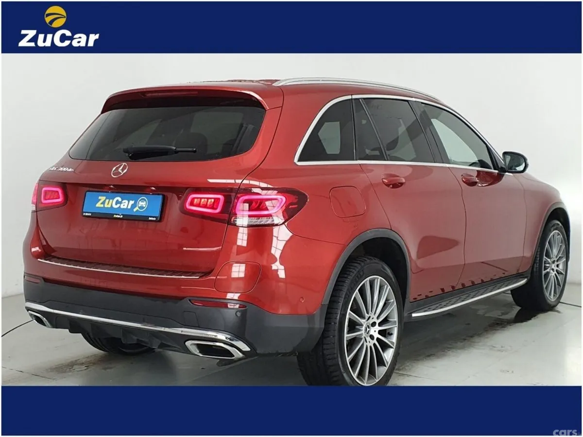 Mercedes-Benz GLC SUV, Diesel Plug-in Hybrid, 2021, Red