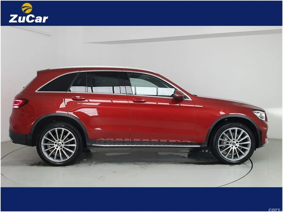Mercedes-Benz GLC SUV, Diesel Plug-in Hybrid, 2021, Red