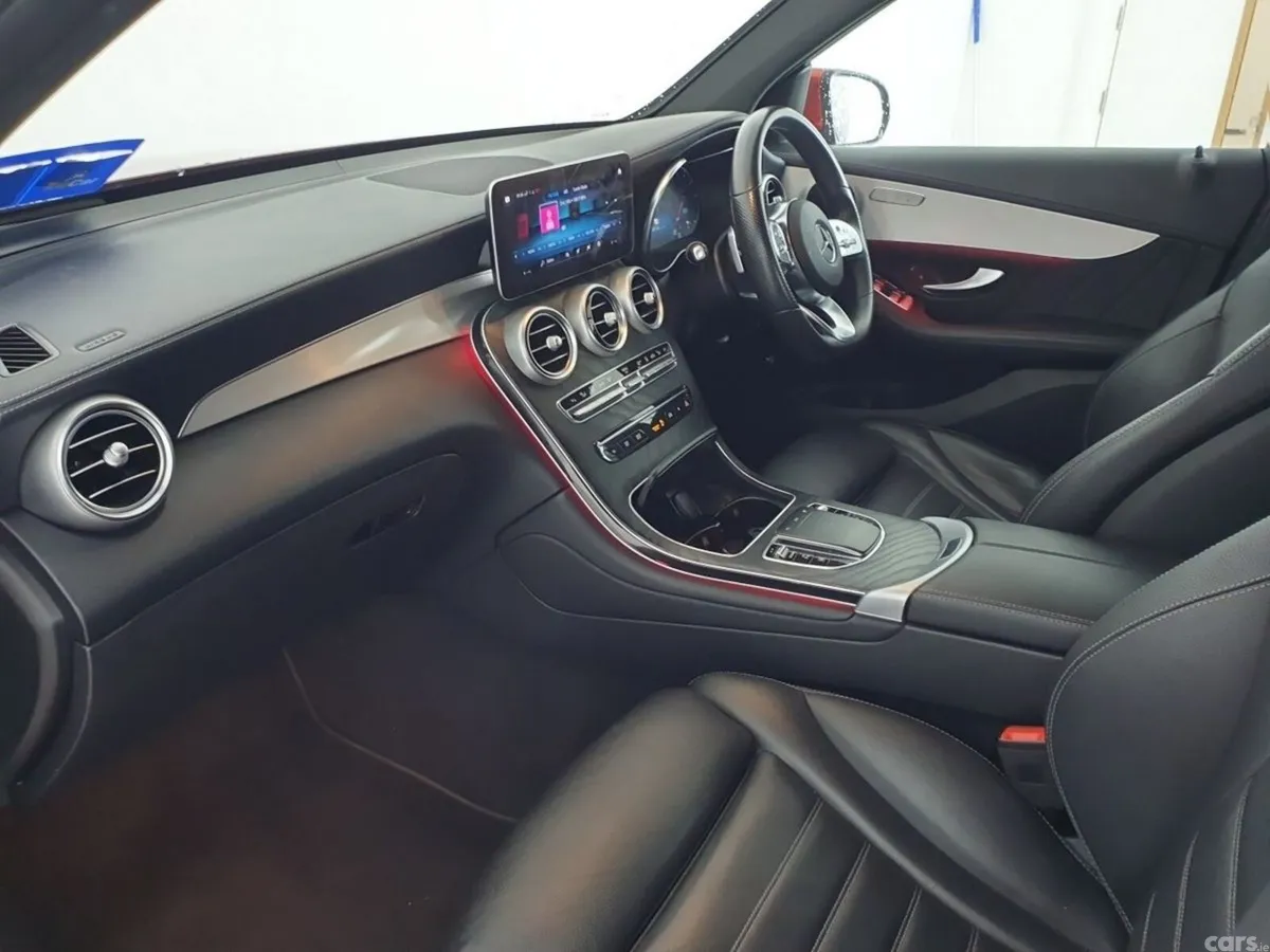Mercedes-Benz GLC SUV, Diesel Plug-in Hybrid, 2021, Red