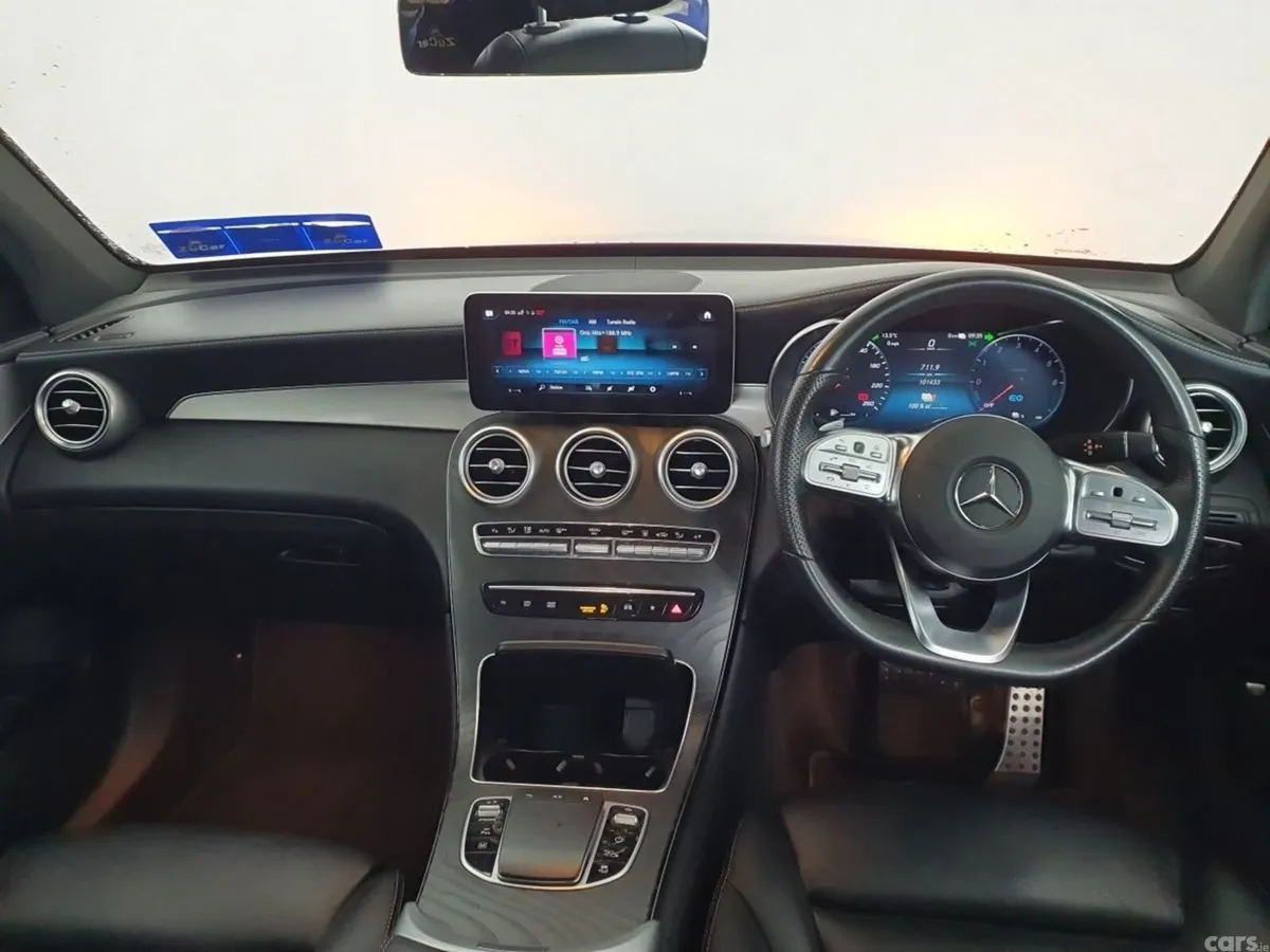 Mercedes-Benz GLC SUV, Diesel Plug-in Hybrid, 2021, Red