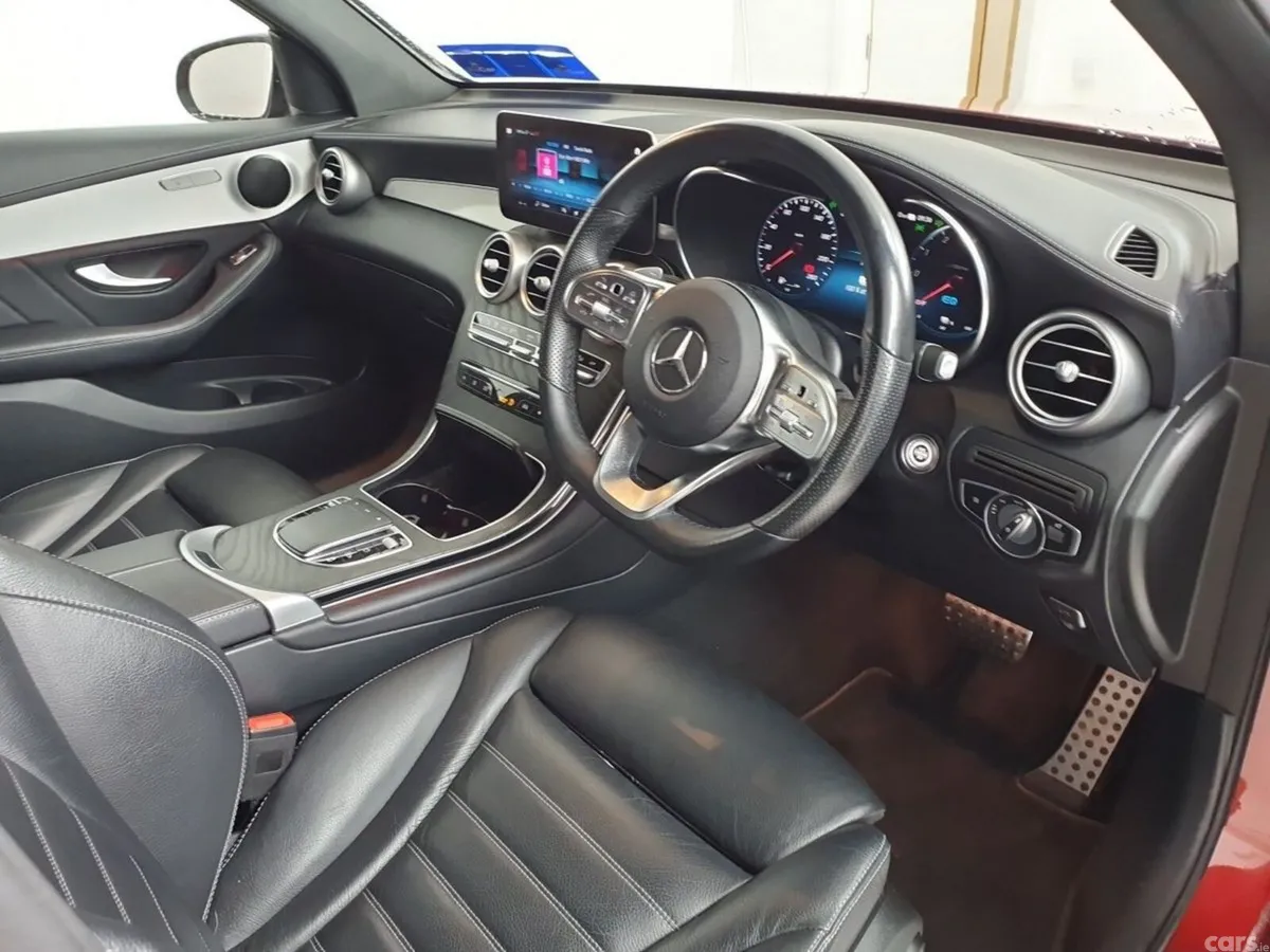 Mercedes-Benz GLC SUV, Diesel Plug-in Hybrid, 2021, Red