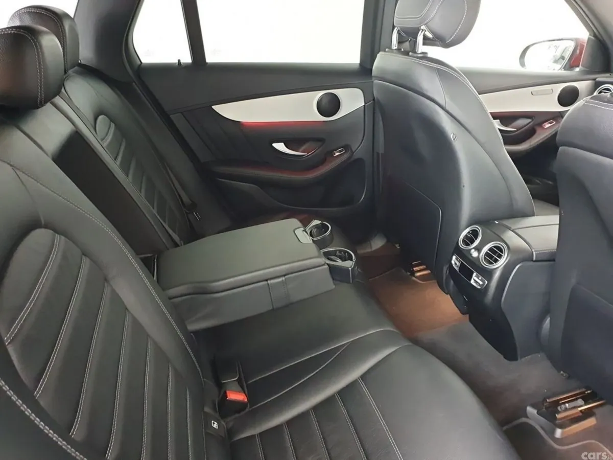 Mercedes-Benz GLC SUV, Diesel Plug-in Hybrid, 2021, Red