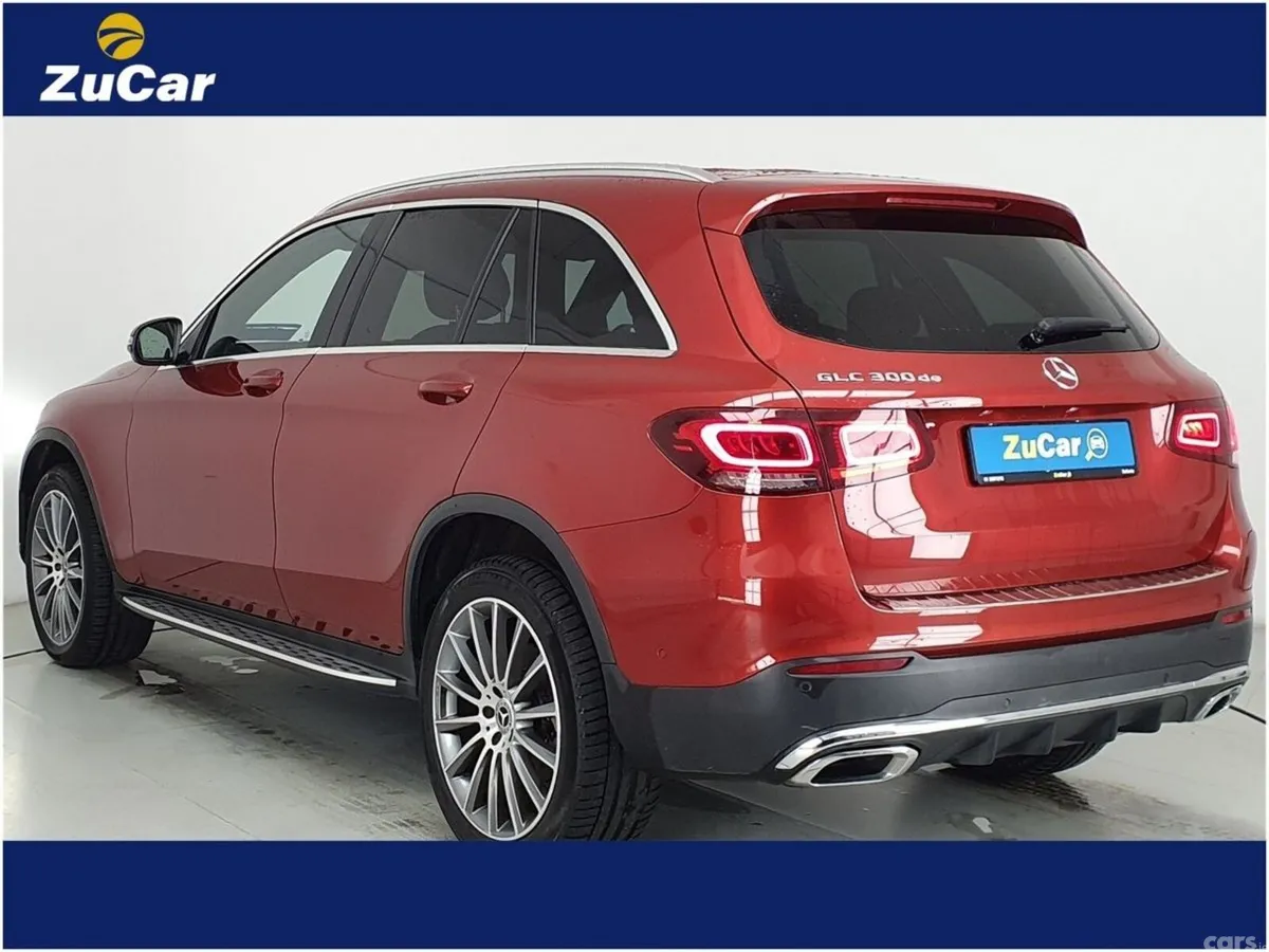 Mercedes-Benz GLC SUV, Diesel Plug-in Hybrid, 2021, Red