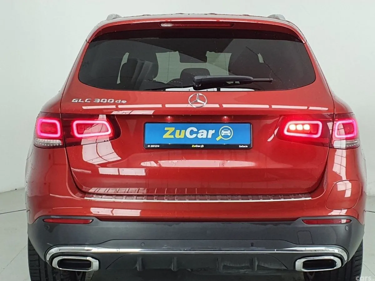 Mercedes-Benz GLC SUV, Diesel Plug-in Hybrid, 2021, Red