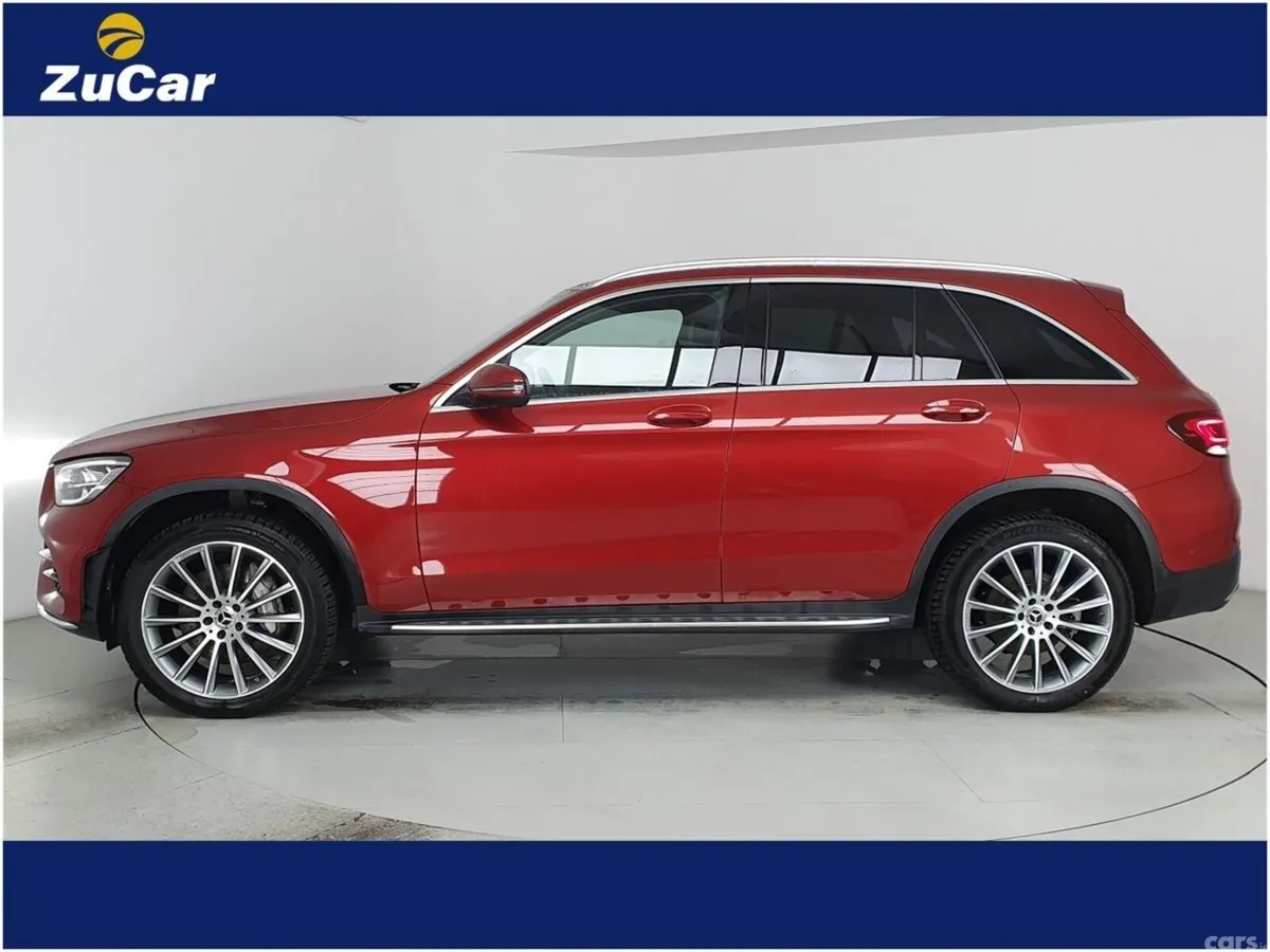 Mercedes-Benz GLC SUV, Diesel Plug-in Hybrid, 2021, Red