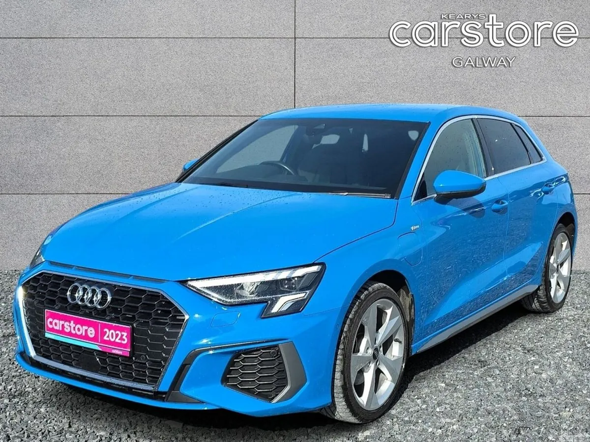Audi A3 Hatchback, Petrol Hybrid, 2023, Blue