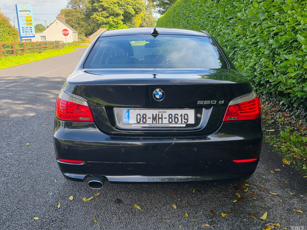 BMW 5-Series Saloon, Diesel, 2008, Black