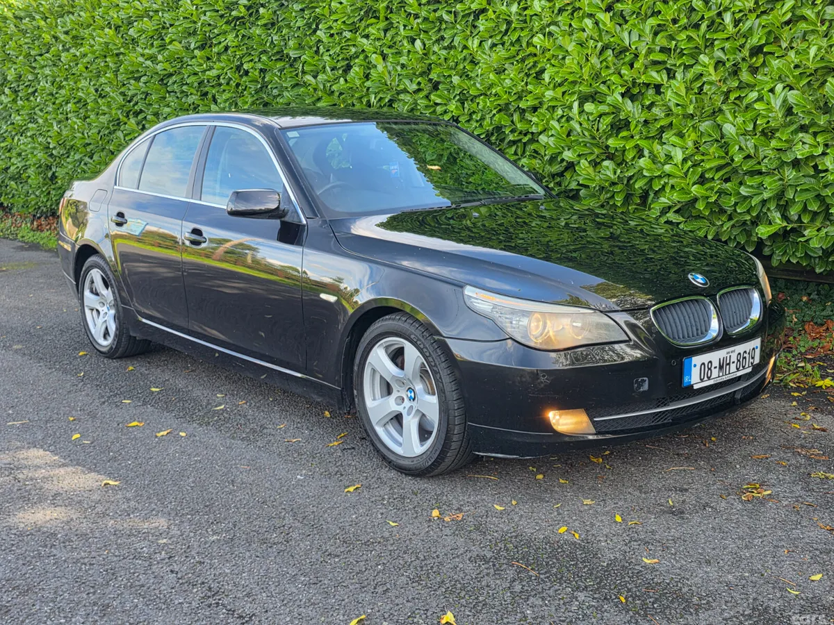 BMW 5-Series Saloon, Diesel, 2008, Black