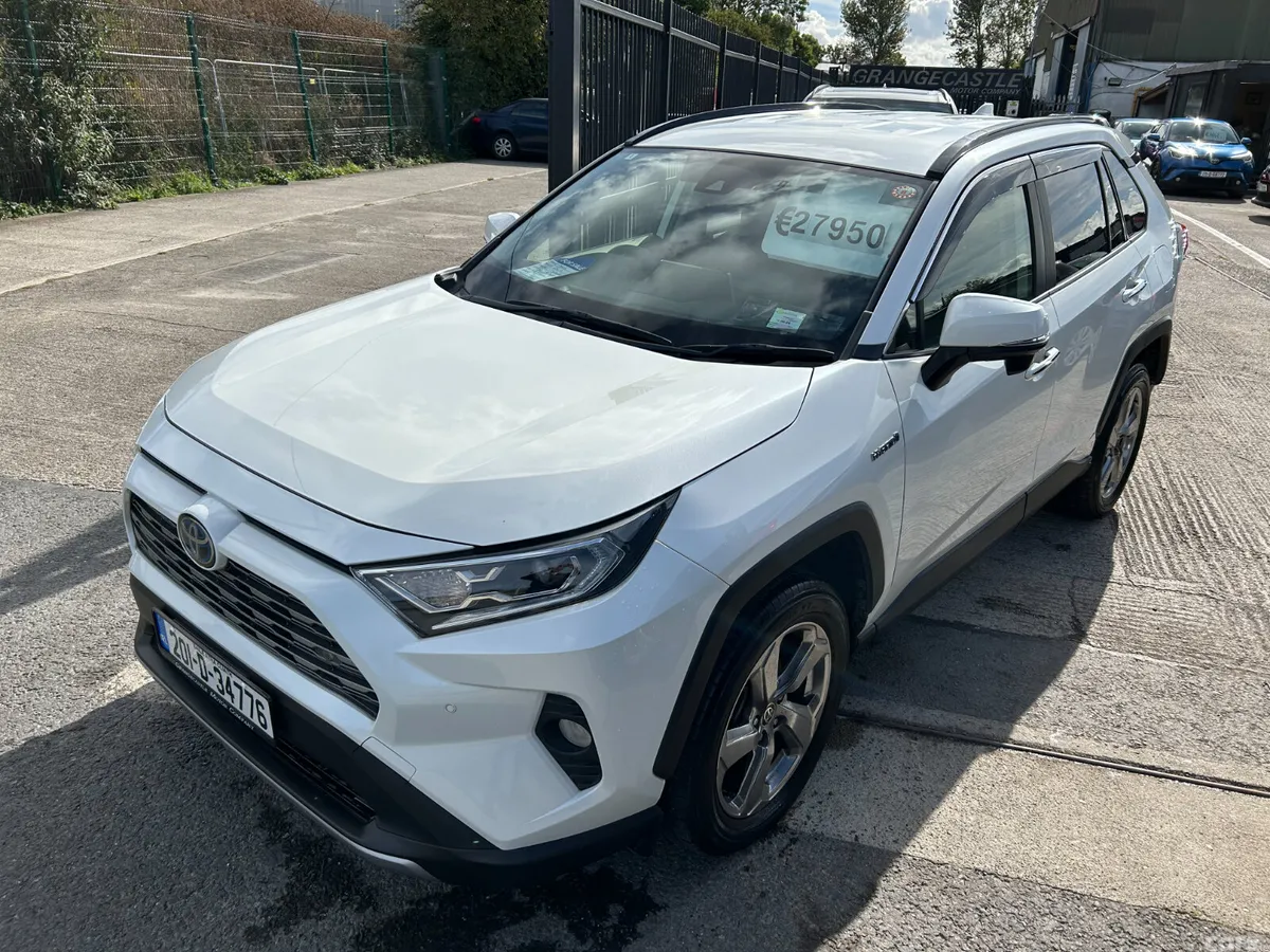 Toyota RAV4 SUV, Petrol Hybrid, 2020, White