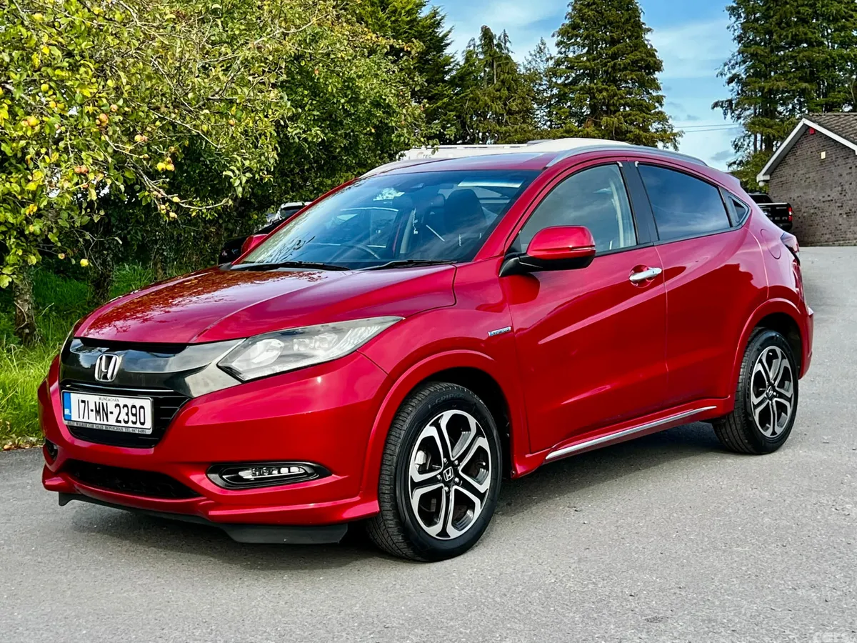 Honda Vezel Estate, Petrol Hybrid, 2017, Red